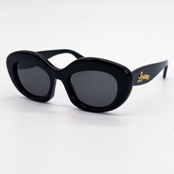 NEW LW40153I 01A, LOEWE BLACK WOMEN SUNGLASSES LOEWE - Picture 6 of 10
